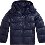 ralph lauren glossed padded winterjas bp m nz tkrr