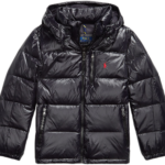 ralph lauren glossed winterjas bp q en tlkyv