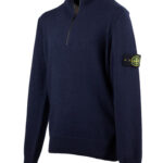 stone island gebreide half zip trui v bp i gb tkoj