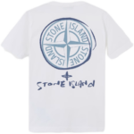 stone island t shirt backprint v bp e w terrsu