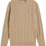 tommy hilfiger kabeltrui afo bp ku d tijaq