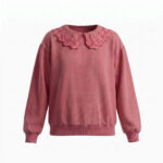 your wishes collar sweater rose wine bp fx er tlxq