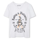 zadig voltaire art is truth t shirt bp vi ev tjzv