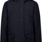airforce pocket parka winterjas v dark navy blue bp g esd tmla