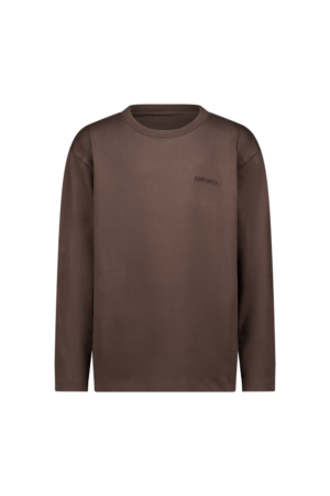 airforce longsleeve t shirt dark coffee bp p ejx tmhhvq