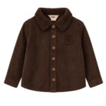 baje bai overshirt teddy brown dark bp bs dx tilcv