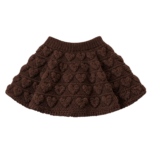 baje djane gebreide heart rok brown dark bp br dy tildi