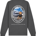 baron filou backprint sweater cli stone grey bp qk ew tmhpvi