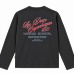 les deux service backprint longsleeve t shirt raven grey bp qu euk tmhnvh